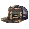 Ball Caps Fashionable mens baseball cap blank mesh camouflage solid color hip-hop cap outdoor sports jacket buckle cap truck cap J240325