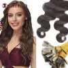 Extensões de cabelo onda do corpo v ponta extensões de cabelo humano marrom destaque loira pré ligado queratina extensões de cabelo real v ponta 1 g/pc 1226 Polegada