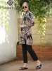 Maillot de bain musulman modeste Hijab maillot de bain pour les femmes couvertures islamique concepteur mode à manches longues maillot de bain bain 240304