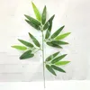 Dekorativa blommor 20st Fake For Wedding Festival POGRAPHY DIY Jungle Potted Home Decoration Bambu lämnar Artificial Plant Table Ornament