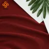 Fabric Burgundy Red Cotton Fabric Stretchy Rib Cuff Sewing Material For Diy TShirt Needlework Accessories 100*135cm/Piece A0275