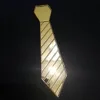 Zaagbladen 50pcs مخصصة مرآة الذهب sier acrylic necktie حفلة زفاف شخصية لصالح هدية علامة ليزر قطع الرقبة