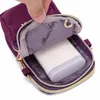 Schoudertassen Mode Mobiele telefoontas Oxford Crossbody voor dames Handtassen Portemonnees Kaarthouder Messenger Kerstcadeau Sac