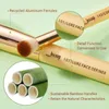 Jessup Professional Makeup Brushes Stet Foundation Powder Eyeshadow Linering Brush Brush Make Up Tools Kit Bamboo Haintetic Hair 240311