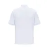 Новый летний выбор мужчин: рубашка Pure Cotton Cotton Tound Onlound Polo, модная вышиваемая узор показывает индивидуальный стиль