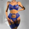 Sexy Set New Open Underwear Set Transparent Lace Up Bandage Exotic Set Mesh Womens Underwear Lace Bra Set Womens Sexy Underwear Set C24325