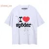 Dames Sp5der T-shirt Mode Straatkleding Webpatroon Zomer Sportkleding Designer Top Europees S-xl Mooie heren T-shirts Poloshirt Sp5der T-shirt 6801
