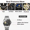 GUANQIN Business Horloge Mannen Automatische Lichtgevende Klok Mannen Tourbillon Waterdicht Mechanisch Horloge Topmerk relogio masculino 210310283U