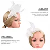 Bandanas cocktail chapeau fascinateur accessoire accessoire accessoires de mariage accessoires de mariage talons abs clip chapeaux miss broches