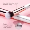 Jessup Professional Makeup Brushes Set 15st Make Up Brush Natural-Synthetic Foundation Powder Detail Eye Brush Pearl White T222 240311