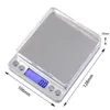 Hushållsskalor Kökskalor 3000G x 0,1 g mini Portable Digital för fickskala 3 kg 0,1 Precisionsmycken Elektronisk balans Vikt Guldgram 240322