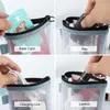 Storage Bags Student Stationery Pencil Case Transparent Coin Purse ID Holder Key Earphone Bag Small Makeup Pouch