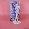 Anime Manga 20CM Sexy Girls Cat Figure RE Anime Figura carina Rem Figur Ram Doll Kai Emilia Anction Figura Kai Modello da collezione Toy Gift yq240325