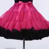 Юбка юбка Tulle Vintage Ballet Tutu Женская танцевальная одежда подчеркивает мини -лолита неглубь