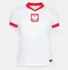 2024 Nya Polen Lewandowski Soccer Jerseys Krychowiak Polonia 24 25 Grosicki Zielinski Milik Zalewski Szymanski Polish Shirt