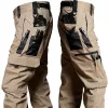 Camo pantalones tácticos hombres militares impermeables Ripstop SWAT pantalones de combate al aire libre multibolsillo resistente al desgaste ejército pantalón de carga F41j #