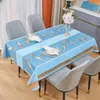 Table Cloth Square PVC Tablecloth Thin Section Soft Glass Waterproof And Oil-Proof Dining Protective