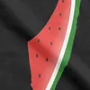 Мужская футболка Watermel Палестина Палестинская винтажная футболка из 100% хлопка с коротким рукавом Футболка с круглым вырезом Топы с принтом K80i #