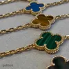 Van Jewelry Vanclef Four Leaf Clover Bracelets Cleef Luksusowa luksusowa bransoletka bransoletka dla mężczyzn projektantka dla kobiet bransoletka projektant biżuterii Bransoletka męska