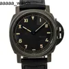 Luxury Panerass Watch Mens 2024 armbandsur 8 PAM00779 Titanium Men's 44mm Box Automatisk mekanisk full rostfritt stål vattentät