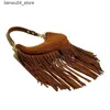 Abendtaschen Mabula Wildleder hochwertiger Womans -Tasche Handtasche Modemarke Trasel weibliche Unterarm Umhängetasche Einfacher entfernbarer Riemenbeutel Q240225