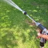 Carretéis tubo de mangueira de jardim expansível de alta pressão mangueira de lavagem de carro spray ajustável flexível casa jardim rega mangueira de limpeza pistola de água