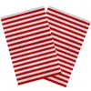 Table Cloth 2 Pcs Striped Tablecloth Tablecloths Birthday Party Decorations Covers Beach Picnic Plastic Mats