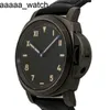 Luxury Panerass Watch Mens 2024 armbandsur 8 PAM00779 Titanium Men's 44mm Box Automatisk mekanisk full rostfritt stål vattentät