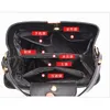 Axelväskor väska kvinnors läder handväska 2024 designer märke damer stor kapacitet krokodil hink kvinnlig crossbody kvinnor