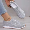 Casual Shoes Bling Flats Sport Women Sneakers Walking Loafers 2024 Summer Luxury Running Designer Travel Zapatillas Mujer