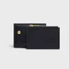 triomphes Wallet Trifold black leather Zero designers Wallet Classic Credit Card Bag New Lisa Same style Wallet Holder Coin Purses