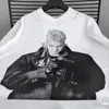 Men's T Shirts Lost Boy Portrait Printed Round Neck Destroys Short Sleeve T-Shirts Men Women