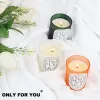 Bruciatori Candele profumate senior multicolori Fragranze per la casa Diffusore d'umore Olio essenziale fresco Candela Atmosfera Amanti Regalo di Natale