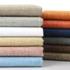 Tissu 148cm * 100cm coton et lin canapé tissu épaissir toile lin grossier nappes sac rideaux bricolage couture tissu 380530 g/m