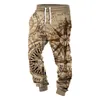 2024 MĘŻCZYZN PERSALITY LG PANTS Outdoor Cam CAMO Casual 3D Drukute Casual Frespants Fiftn Fitn Spodni sportowa Z1DH#