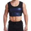 Shapewear cintura treinador colete quente sauna ternos thermo suor tank tops homens corpo shaper emagrecimento roupa interior compri camisa de treino h13t #