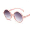 Sunglasses Nieuwe Ronde Kinderen Zonnebril Jongens Meisjes Vintage Uv-bescherming Classic Eyewear UV400