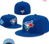 Unisex grossist blue jays snapbacks sox baseball designer lyx monterade mössor bokstavsstorlek hattar ny era kepsar hink hatt mlbs kepsar platt toppmännen kvinnor full stängd 7-8 a0