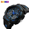 Camiseta nueva de lujo para hombre, relojes Skmei impermeables, reloj Digital barato, relojes deportivos de 5 colores, orologio di lusso254N, 2020