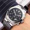 High Quality Man Watch 42 mm Dial Automatic Mechanical 2813 Movement Stainless Steel Wristwatch Leather Strap Mens Watches226F