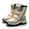 Wandelschoenen Dames Snowboots Winter Outdoor Waterdicht Pluche Warm Enkel Antislip Casual Mode Sneakers Voor Platform