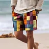 Men's Shorts Mens Shorts Leisure Colorful Graphic Shorts Summer Mens Outdoor Daily Shorts Large Holiday Travel Beach Relay Sports Trousers 24325