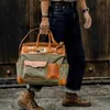 Women Handbag BK L Handbag 40cm Handmade Genuine Leather Plant Tanned One Shoulder Bag for Men