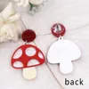 Dangle Earrings 1pair Top Fashion CN Drop Mushroom Cute Acrylic Jewelry For Women