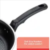 Cookware Set Cook Strain Non -Stick 2 Piece Fry Pan Set 9,5 och 11 tum svart diskmaskin Safe