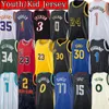 Zszyta Jersey Basketball Basket Basketball Jersey 6 James 23 Bryant Stephen Curry Michael Bird Durant Iverson Butler Wembanyama Giannis Antetokounmpo Kids Jersey