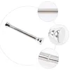 Shower Curtains Adjustable Tension Curtain Rod Closet Cupboard Bar Spring Loaded