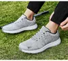 HBP Non-Brand Hot selling Professional lace up Indoor Outdoor Mens Golf Training Shoes sneakers from vietnam