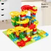 168 Bausteine lustige Slide Trichter Ball Roll Racing Toys DIY Kinder Bausteine Spielzeugkinder Geschenk Bildungswerkzeuge