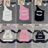 Women Tank Tops Designer Tees T Shirts broderi Yoga Sticked Vest Sleeveless Pullover Sport Tops